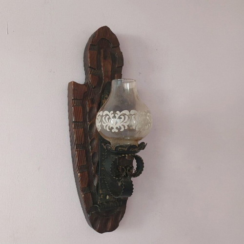 Spanish vintage candle holder used from 1950