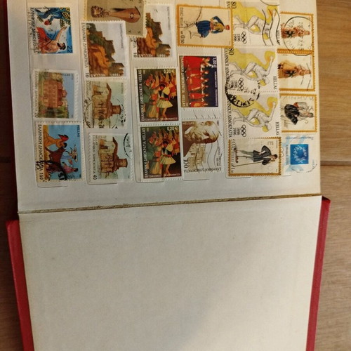 Stamp collection used