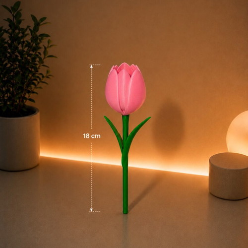 3D Printed Tulip Handmade Decor Gift