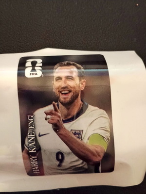 Harry Kane Panini 2026 World Cup sticker Coca Cola new