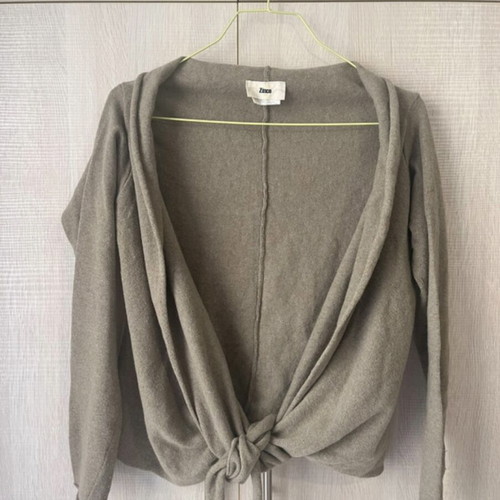 Zinco bolero jacket like new, khaki, size medium