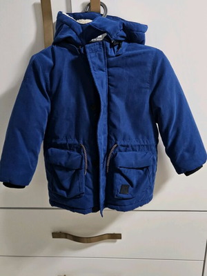 Mayoral ημιπαλτό για αγόρι 24 μηνών 92cm σαν καινούργιο με επένδυση γούνας