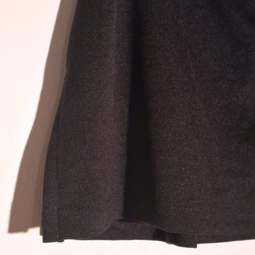Black skirt shorts like new made of thick fabric