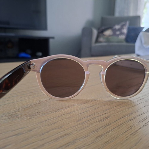 Komono sunglasses like new with mirrored green-gold lenses
