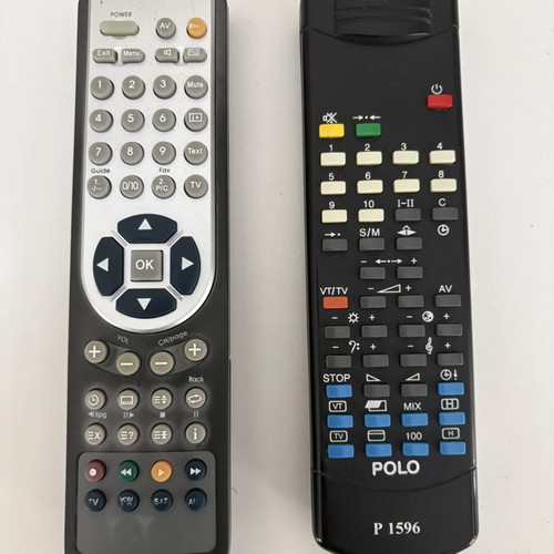 TV remote controls used, pack or single pieces