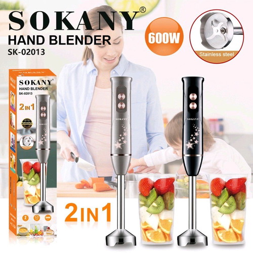 Sokany SK-02013 Hand Blender 600W new, black 2 in 1