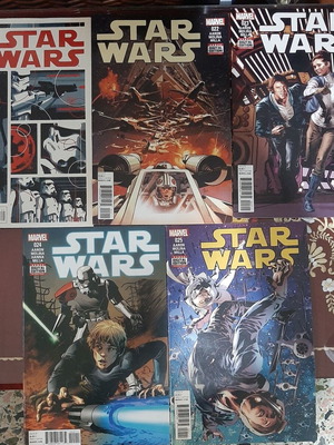 Star Wars κόμικ καινούργιο, τεύχη 21-25 πακέτο