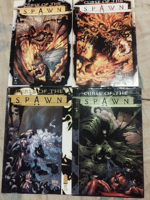 Curse of the Spawn comics like new, English, set of 4 issues