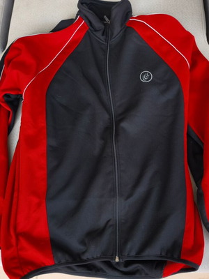 Μπουφάν ποδηλασίας Crane Sports Νο L σαν καινούργιο, κόκκινο/μαύρο