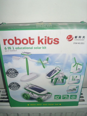 Robot Kits 6 in 1 Educational Solar Kit new
