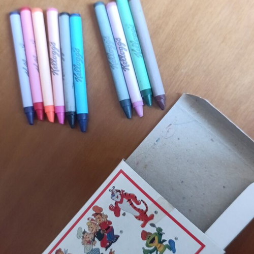 Kellogg's Promotional Crayons Set of 10 like new