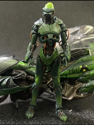Vapor Green 6” Spawn Series 16 Nitro Riders McFarlane action figure like new