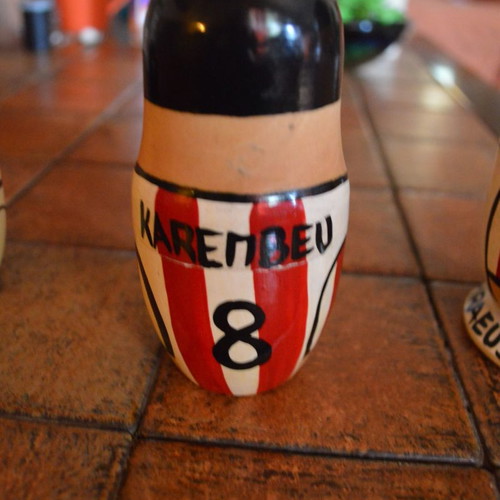 Olympiakos Babushka used, handmade with players
