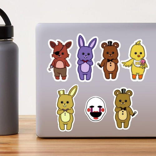 Five Nights At Freddy's handmade sticker pack made to order