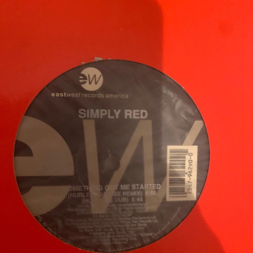Simply Red Something Got Me Started 12’ vinyl used pop