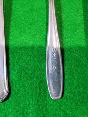 Set of 3 used spoons and fork Xenia 1968 Nissiotis & Afentakis