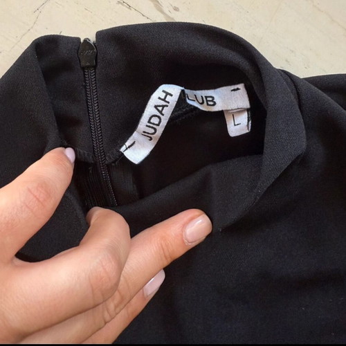 Luigi long dress with side slit, large, like new