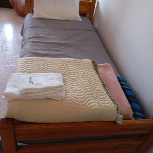 Wooden bed with mattress like new, Swedish wood