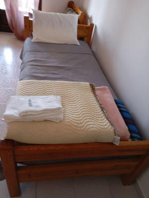 Wooden bed with mattress like new, Swedish wood