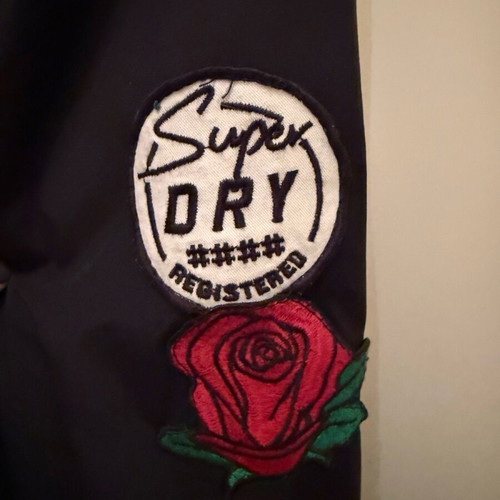 Superdry jacket black, like new, size S