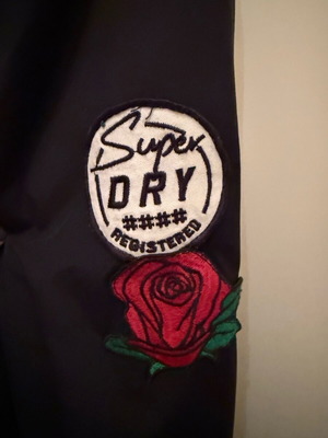 Superdry jacket black, like new, size S