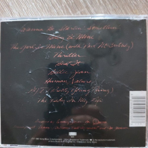 Michael Jackson Thriller CD used, pop genre