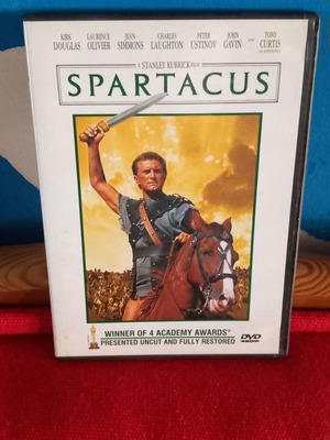 Spartacus DVD μεταχειρισμένο, ιστορική βιογραφία με υπότιτλους