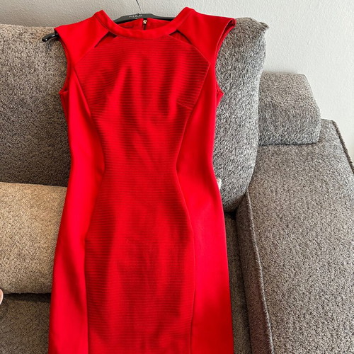 Dresses in excellent condition, red Marks and Spencer and electric blue