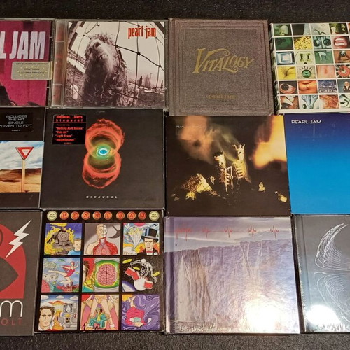 Pearl Jam Complete Discography 12 CDs used, Rock