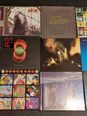 Pearl Jam Complete Discography 12 CDs used, Rock