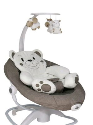 Bebe Stars Electric Imagine 2 in 1 Rocker Like New Grey