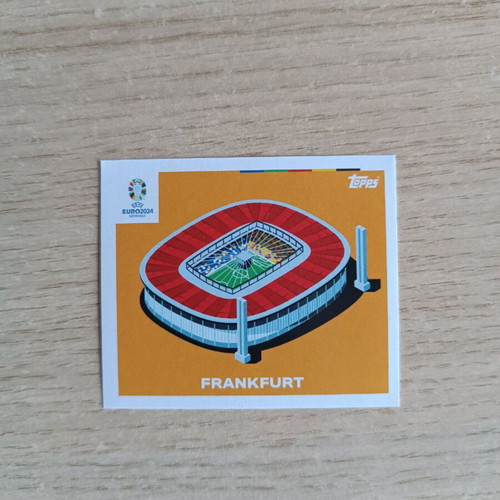 Euro 2024 Stadiums topps stickers new collection