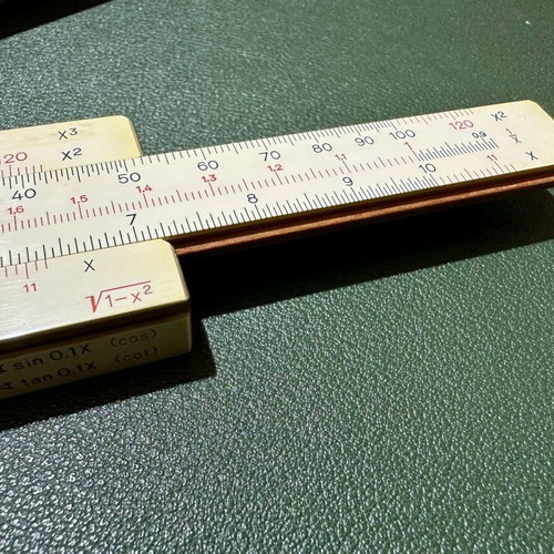 Faber Castell Darmstadt 1/54 vintage used with case