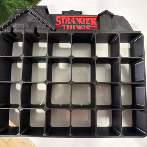 Stranger Things Kinder Display Stand like new