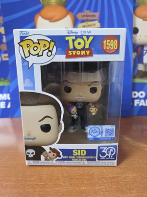 Funko Pop Disney Toy Story Sid 1598 New Exclusive Figure