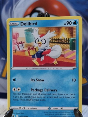 Delibird κάρτα Pokemon 032/198 Chilling Reign