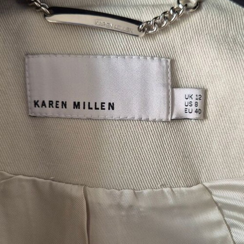 Karen Millen trench coat, beige, size L