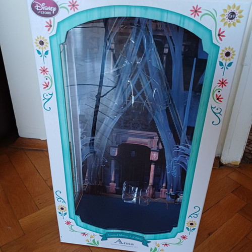 Disney Store Limited Edition Doll Anna Frozen Fever box used
