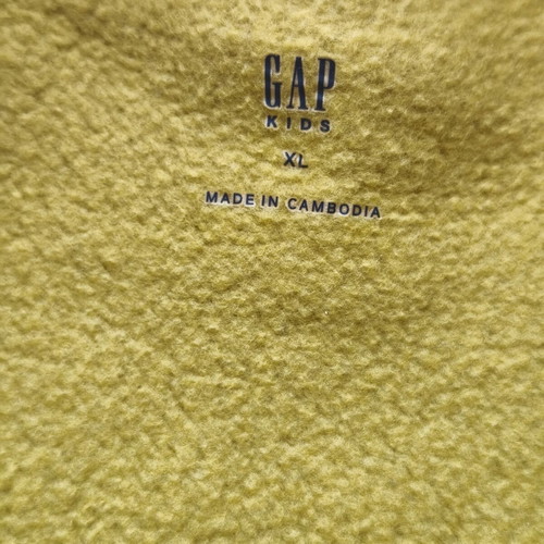 Gap Kids Yellow Relaxed Logo Hoodie XL
