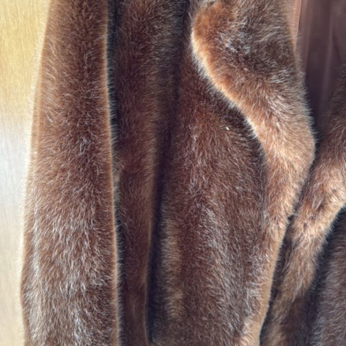 Zara ecological fur brown like new