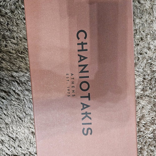 Chaniotakis women's loafers used, size 37, salmon and white