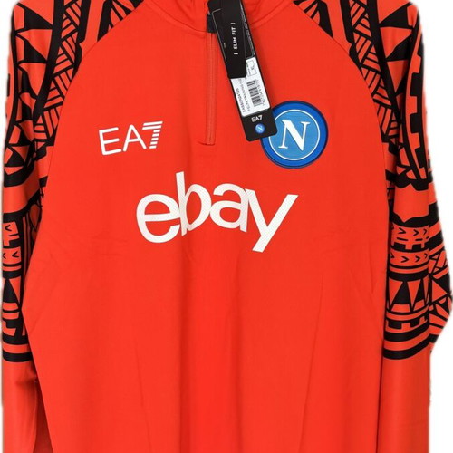 Napoli Fc 1/4 Training Jersey new, authentic