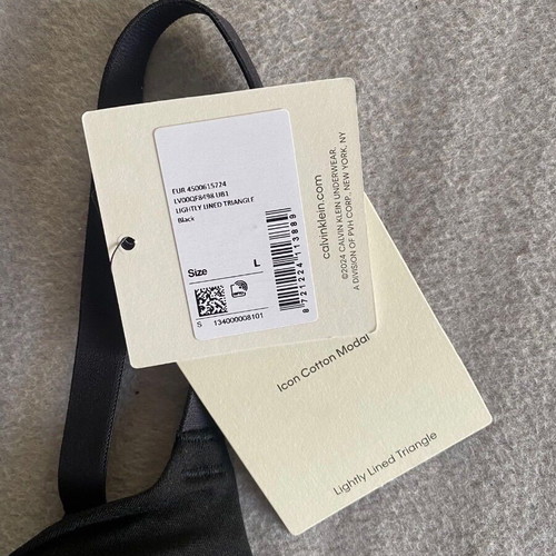 Calvin Klein lingerie set new, cotton, black and white