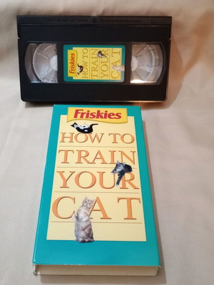 Friskies How to Train Your Cat βιντεοκασέτα VHS, 20 λεπτά