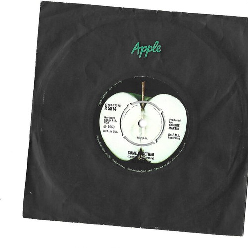 Beatles Come Together 1969 UK 45 Record new