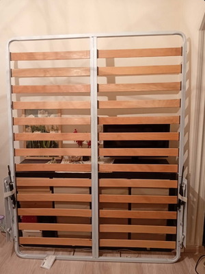 Anatomic Bed Base like new, 1.50x1.96 m