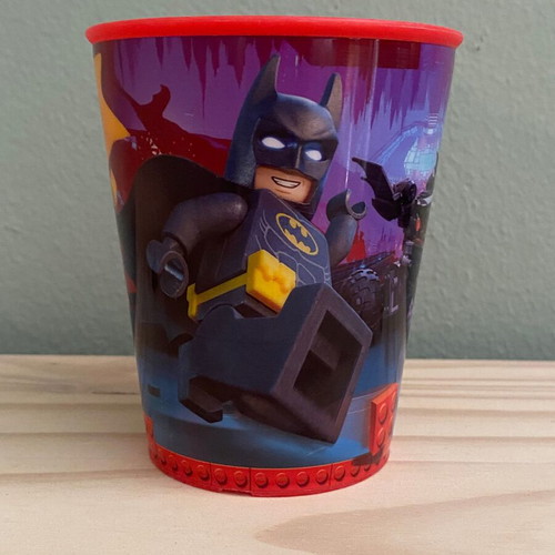 Lego Batman 2017 Plastic Cup used