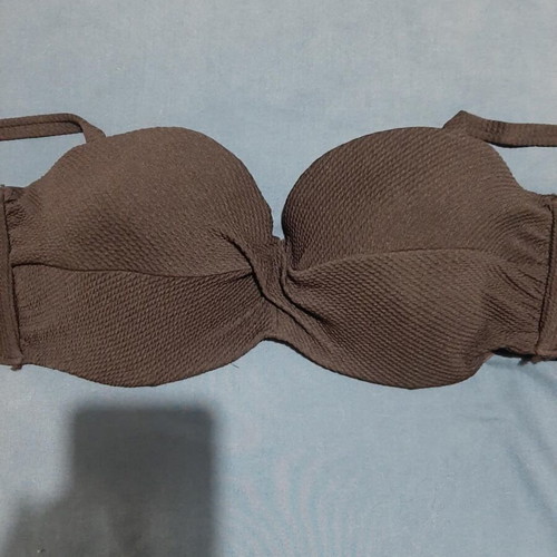 H&M Black Bikini Top 85D New Unworn