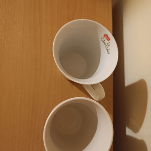 Large coffee mugs set of 5, like new
