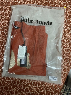 Palm Angels T-shirt like new, orange, size XS